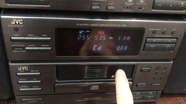 Vintage 1993 JVC MX-C7 Compact Component System! смотреть онлайн