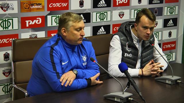 И.В. ОСИНЬКИН (главный тренер ФК "Чертаново") - ПК после матча смотреть онлайн