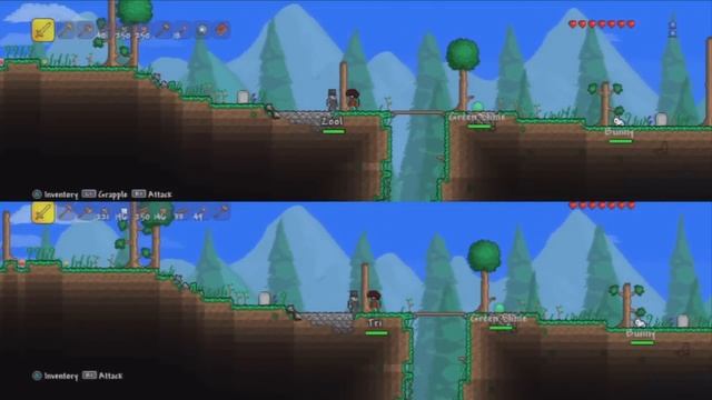 Terraria ps3: How to play Splitscreen смотреть онлайн