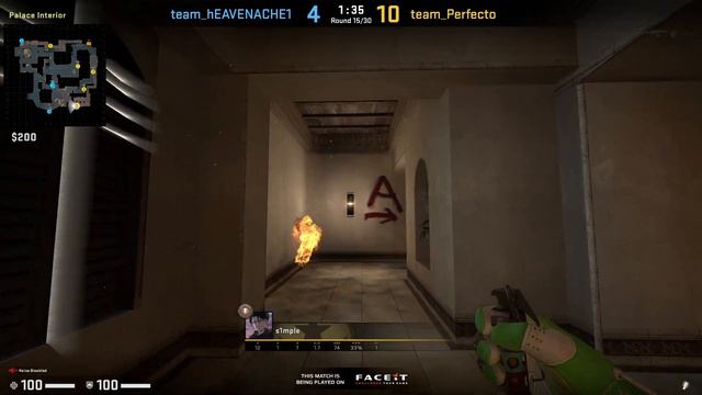 CSGO PRO POV - s1mple (27/19) - [FACEIT] - [Mirage] ✅ смотреть онлайн