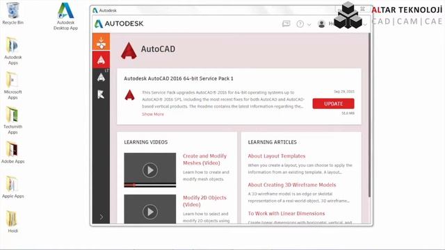 01 AutoCAD Desktop App смотреть онлайн