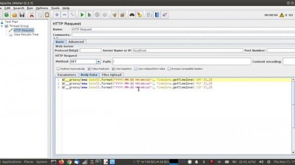 JMeter - Pass Current Date and Time in any TimeZone | JMeter TimeShift Function