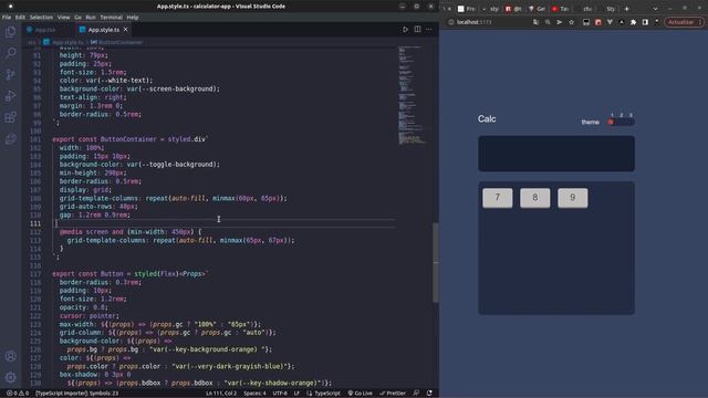 Calculator app | React, Vite , TypeScript | Desafío Frontend Mentor? смотреть онлайн