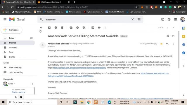 Unexpected billing from AWS || How to get waiver? || How to remove the added payment card? || Part- смотреть онлайн