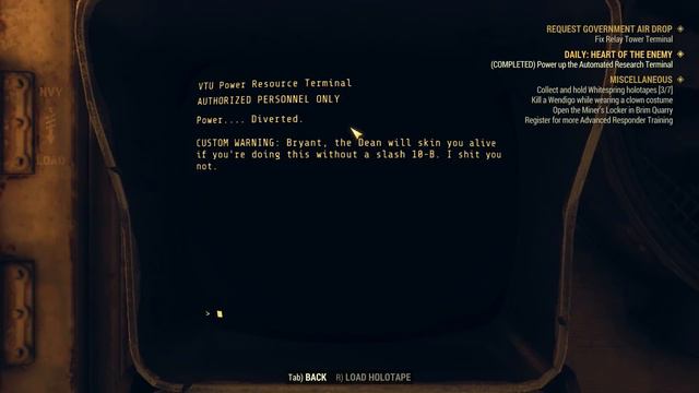 Fallout 76 - Daily Mission Walkthrough - Heart of the Enemy with Commentary - Brotherhood's Quests смотреть онлайн