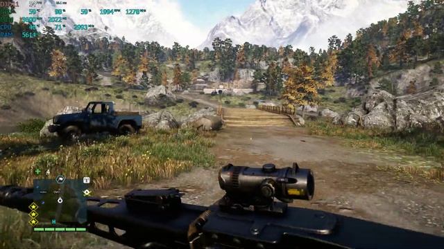 GTX 950 + i5 3330, Far Cry 4, FPS TEST смотреть онлайн