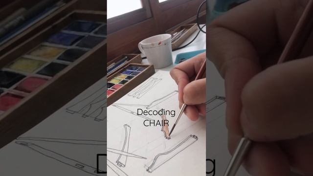Chair | Danish Design | Furniture Design | Drawing смотреть онлайн