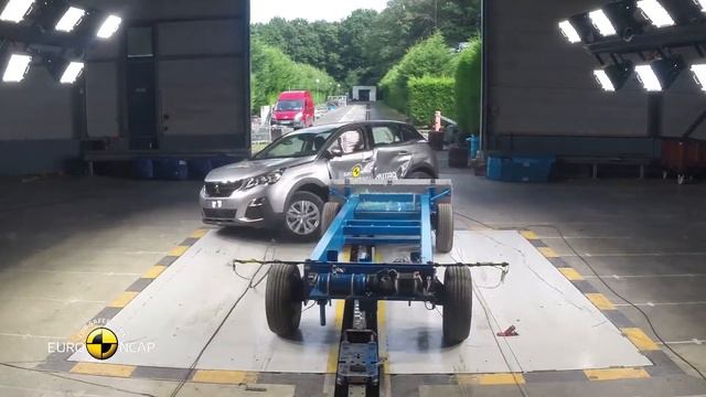 Peugeot 3008 2016 Euro NCAP Crash Test смотреть онлайн