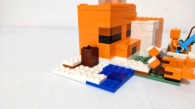 LEGO Minecraft The Fox Lodge Set 21178 in Minecraft смотреть онлайн