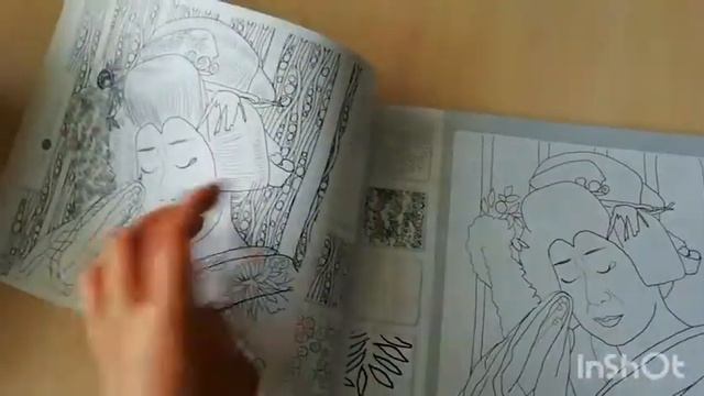 Обзор новой раскраски антистресс «Хочу в Японию»