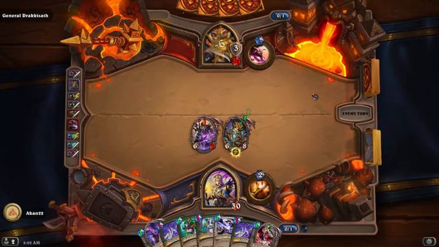 Hearthstone - "General Drakkisath" смотреть онлайн