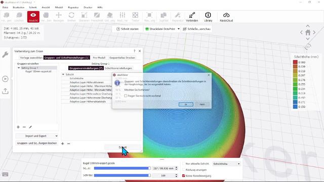 Der perfekte 3D-Druck: variable Schichthöhen in Cura und im Ideamaker смотреть онлайн