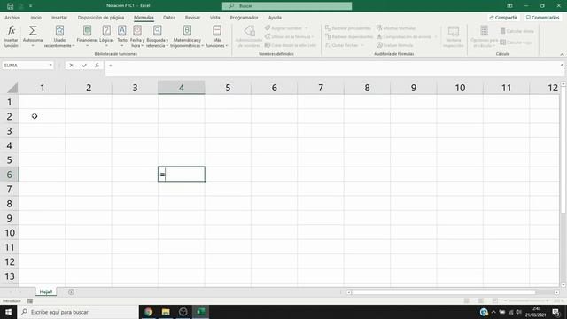 Notación relativa en Excel: las referencias F1C1 смотреть онлайн