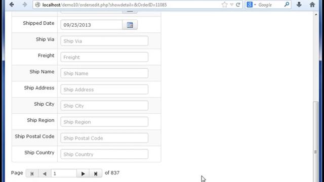 Demo of Alertify Javascript Alert/Notification Implementation in PHPMaker 10 смотреть онлайн