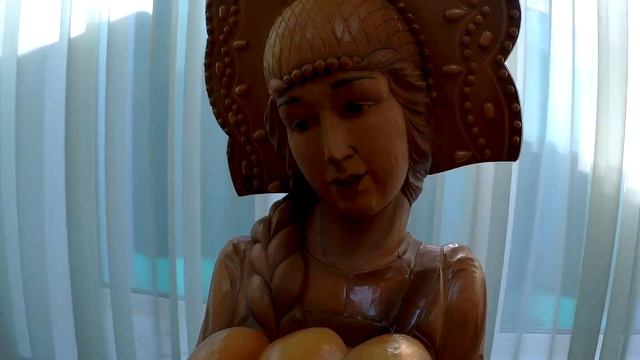 Фестиваль народных промыслов в Богородском ч 2. Bogorodskaya factory toys. смотреть онлайн