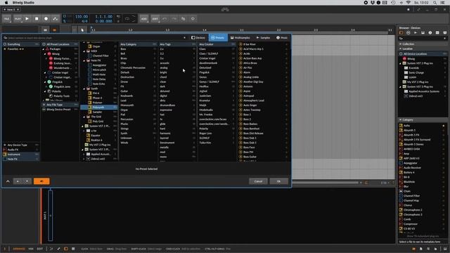 Bitwig Tutorial – Factory Sound Content смотреть онлайн