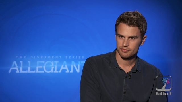Theo James Flirts In Interview For The Divergent Series:  Allegiant