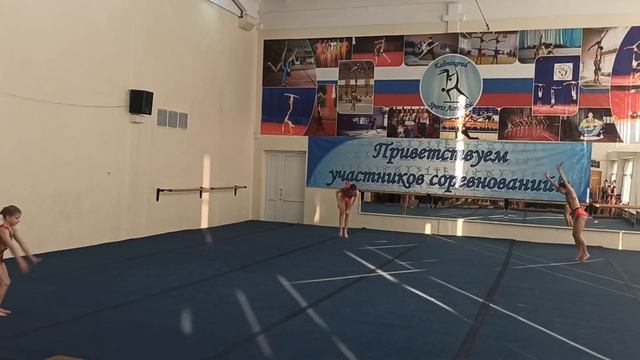 Ашмановичус Татьяна, Литикова Дарья, Лукиянчук Надежда КМС Вольтиж