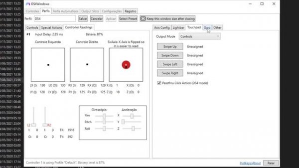 DS4WINDOWS 3.0.18 PRÉ CONFIGURADO + runtime-5.0.0
