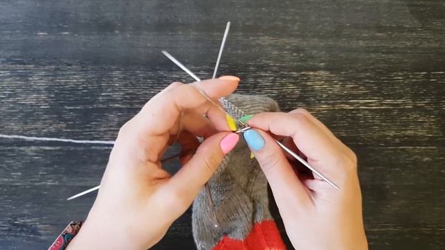Носки спицами зигзаг Миссони, ч. 3 смотреть онлайн