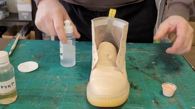 эко кожа что с ним делать? красить. смотреть онлайн