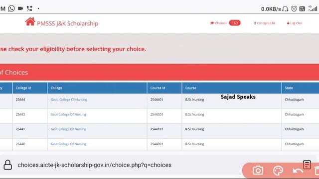 PMSSS 2022 Important Information On Choice Filling || How To Edit Choice Filling After Submit. смотреть онлайн
