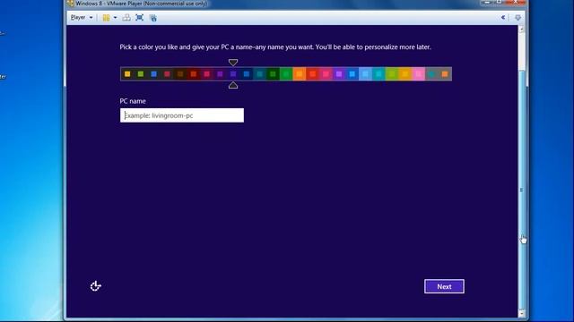 VMWare Player - Installing Windows 8 64-Bit смотреть онлайн