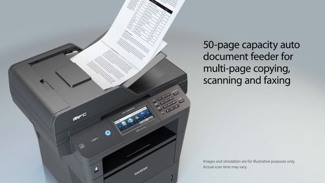 Wireless Monochrome Printer | Brother MFC-8950DW смотреть онлайн