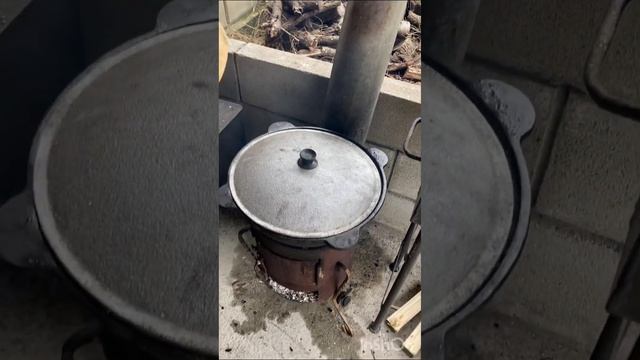 Шурпа из баранины на костре. смотреть онлайн