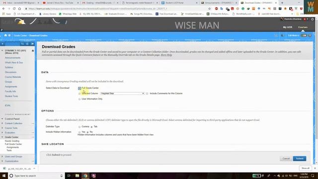 BLACKBOARD ILEARN TUTORIAL - HOW TO DOWNLOAD GRADES IN MS EXCEL FORMAT смотреть онлайн