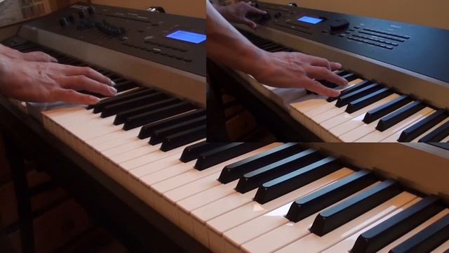 Kurzweil Artis - Drawbar Organs with Electric Guitar sound - Demo смотреть онлайн