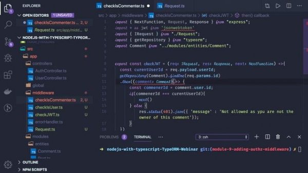Node JS with Typescript & TypeORM Mysql #15