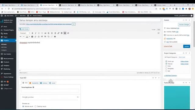 Add Portfolio page to WordPress смотреть онлайн