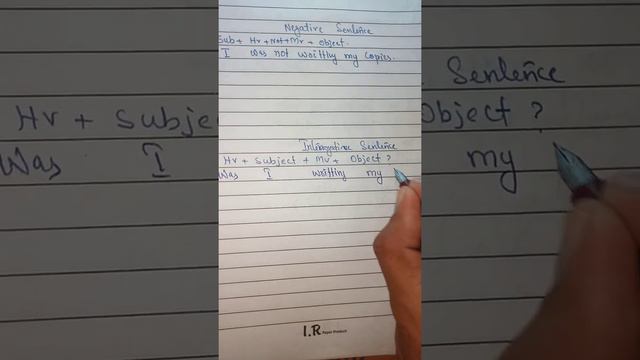 Positive,negative and interrogative sentences of past continuous tense смотреть онлайн