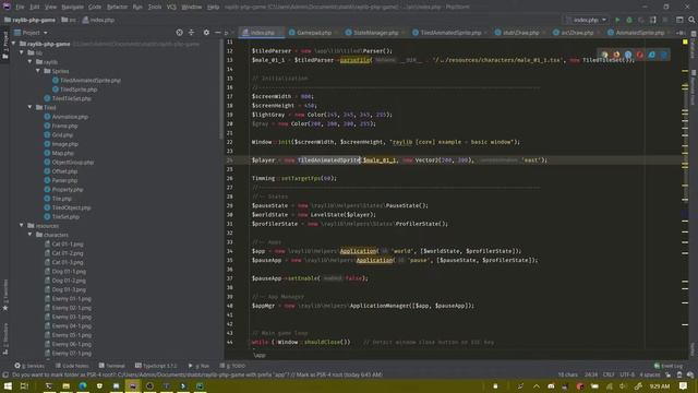 RayLib-PHP DevLog Fonts & Tiled Support смотреть онлайн