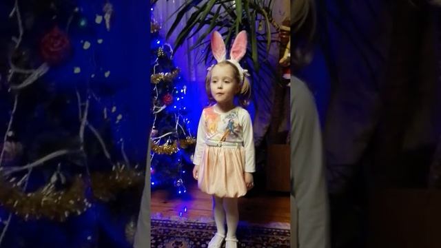 Новогодний стих, Сарган Мария 4 года смотреть онлайн