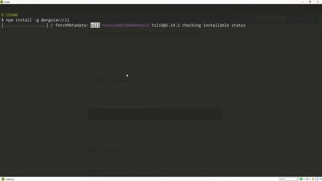 Angular Material #3 - Installing Angular смотреть онлайн