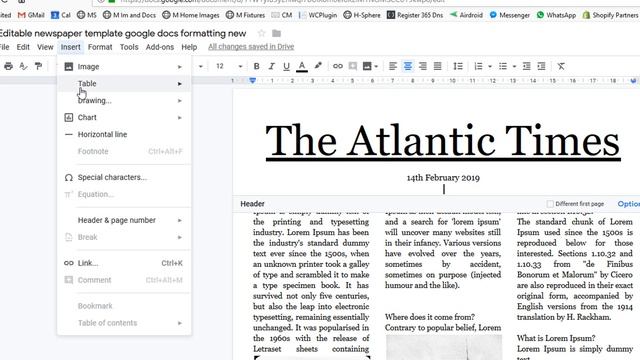 Editable Newspaper Template Google Docs - How to Make a Newspaper on Google Docs смотреть онлайн