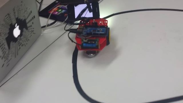 Arduino Bot - Line Follower with Fuzzy algorithm and OpenCV library on Android Device смотреть онлайн