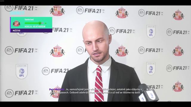 FIFA 21 Kariéra | #18 | Posila do Obrany a Bitva s Portsmouthem | Sunderland - S1 | CZ Let's Play смотреть онлайн