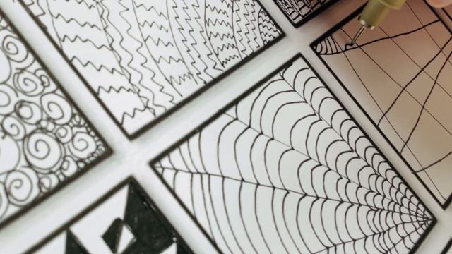 Zentangle Patterns For Kids - Part 2