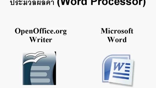 เปรียบเทียบ OpenOffice 3.0 กับ Microsoft Office 2007 смотреть онлайн