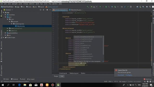 Tutorial Android Studio "DateTimePicker" Bagi Pemula смотреть онлайн