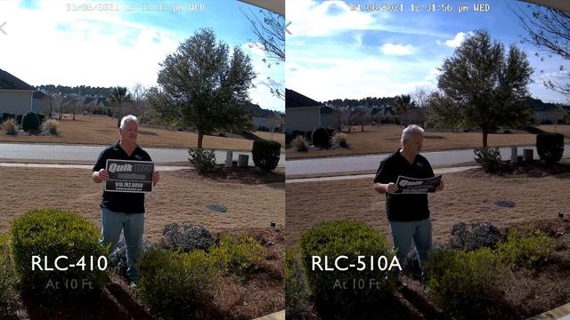 Reolink RLC-410 vs RLC-510A смотреть онлайн