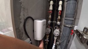 Проточный водонагреватель  Монтаж своими руками + ТЕСТ