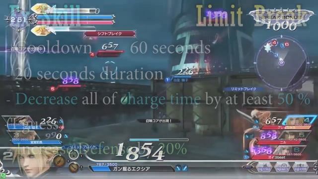 Cloud Strife Warrior Spotlight - Dissidia Final Fantasy NT (DFFAC/DFFNT) смотреть онлайн
