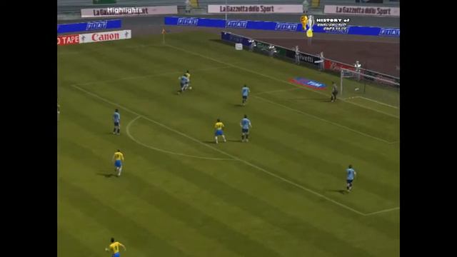 Brazil vs. Uruguay - World Cup 1990 (PES 6 History of Euro and World Cups 88-06 PC) смотреть онлайн