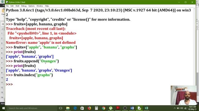(5) Python-II (List Methods and Useful Built-in Functions) (Lecture-5) смотреть онлайн