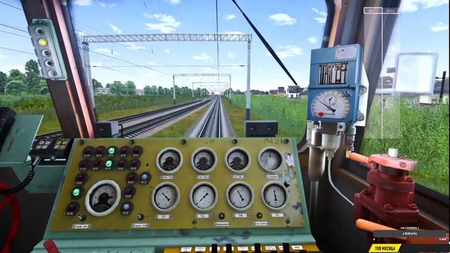 RTrainSim. Неофициальный мультиплеер. Одесса. ВЛ80к-118. смотреть онлайн