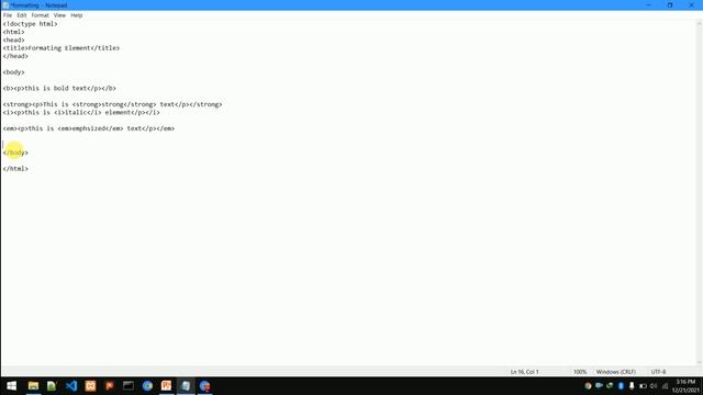 HTML Formatting | Bold Tag | Italic Tag | Superscript Tag | Subscript Tag | Lecture #4 | WP SERVICE смотреть онлайн